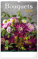 NOTIQUE Wall calendar Bouquet 2025, 33 × 46 cm - Wall Calendar