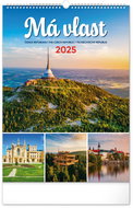 NOTIQUE Wall calendar My country 2025, 33 × 46 cm - Wall Calendar