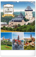NOTIQUE Wall calendar Castles and palaces 2025, 33 × 46 cm - Wall Calendar
