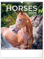 NOTIQUE Wall calendar Horses 2025, 30 × 34 cm - Wall Calendar