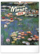 NOTIQUE Wall calendar Claude Monet 2025, 30 × 34 cm - Wall Calendar