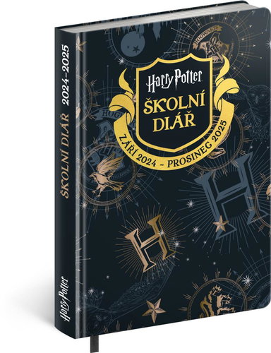 NOTIQUE Harry Potter school diary (September 2024 - December 2025), 9,8 × 14,5 cm - Planner - Main image