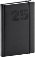 NOTIQUE Vivella Top diary 2025, black, 15 × 21 cm - Planner