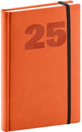 NOTIQUE Vivella Top diary 2025, orange, 15 × 21 cm - Planner