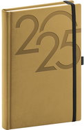 NOTIQUE Diary Ajax 2025, gold, 15 × 21 cm - Planner
