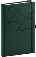 NOTIQUE Diary Ajax 2025, green, 15 × 21 cm - Planner