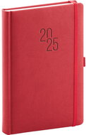 NOTIQUE Diary Diamante 2025, red, 15 × 21 cm - Planner