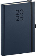 NOTIQUE Daily diary Vellum 2025, blue, 15 × 21 cm - Planner