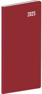 NOTIQUE Pocket diary Wine 2025, monthly planner, 8 × 18 cm - Planner