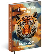 NOTIQUE Student diary Tiger (September 2024 - December 2025), 9,8 × 14,5 cm - Planner