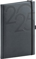 NOTIQUE Weekly diary Ajax 2025, black, 15 × 21 cm - Planner