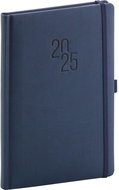 NOTIQUE Weekly diary Diamante 2025, blue, 15 × 21 cm - Planner