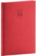 NOTIQUE Weekly diary Aprint 2025, red, 18 × 25 cm - Planner
