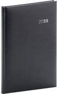 NOTIQUE Weekly diary Balacron 2025, black, 18 × 25 cm - Planner