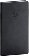 NOTIQUE Pocket diary Aprint 2025, black, 9 × 15,5 cm - Planner