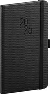 NOTIQUE Pocket diary Diamante 2025, black, 9 × 15,5 cm - Planner