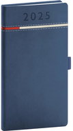 NOTIQUE Pocket diary Tomy 2025, blue-red, 9 × 15,5 cm - Planner