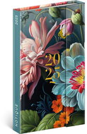 NOTIQUE Weekly magnetic diary Flowers 2025, 13 × 21 cm - Planner