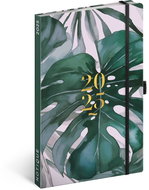 NOTIQUE Weekly diary Monstera 2025, 13 × 21 cm - Planner