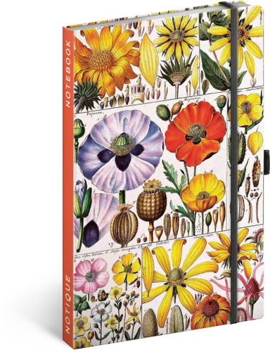 NOTIQUE Notes Herbarium of Katerina Winter, dotted, 13 × 21 cm - Journal - Main image