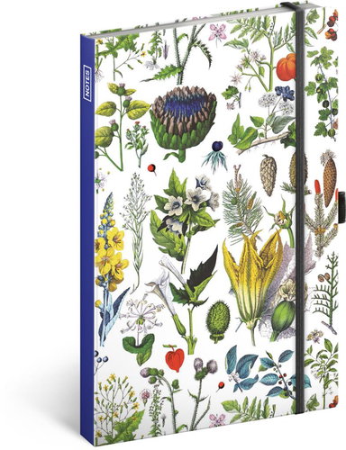 NOTIQUE Notes Herbs by Katerina Winter, dotted, 13 × 21 cm - Journal - Main image