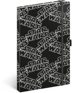 Notique Notes Star Wars Black lined, 13 × 21 cm - Journal