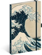 NOTIQUE Notes Katsushika Hokusai, lined, 13 × 21 cm - Journal