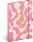 NOTIQUE Notes Růžová, linkovaný, 13 × 21 cm - Zápisník