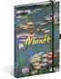 NOTIQUE Notes Claude Monet, linkovaný, 13 × 21 cm - Zápisník