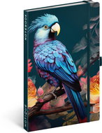 NOTIQUE Notes Parrot, lined, 13 × 21 cm - Journal
