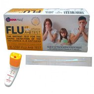 Novamed No Step FLU A+B Test - Home Flu Test - Home Test