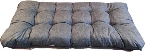 Pallet armrest DARIO 120x40 cm, grey, MyBestHome - Cushion - Main image
