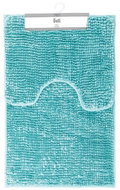 Bathroom + toilet mat - set of 2 pieces BORNEO, turquoise, 50x80 cm, 40x50 cm Mybesthome - Bath Mat