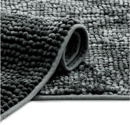 Bathroom rug BALI, anthracite, 70x120 cm Mybesthome - Bath Mat