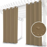 MyBestHome MALIBU dark beige 155x240 cm (price for 1 piece) - Drape