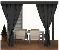 MyBestHome MIAMI graphite 155x240 cm (price for 1 piece) - Drape