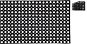 M.A.T. Group rohož guma 50 × 80 cm, dierovaná čierna - Rohožka