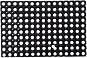 Lábtörlő M. A. T. Group gumiszőnyeg 40 × 60 cm perforált Fekete - Rohožka