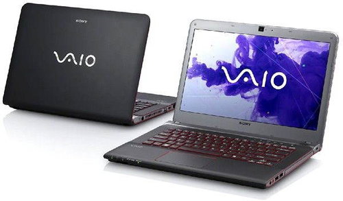 Sony VAIO E14 black - Laptop - Main image