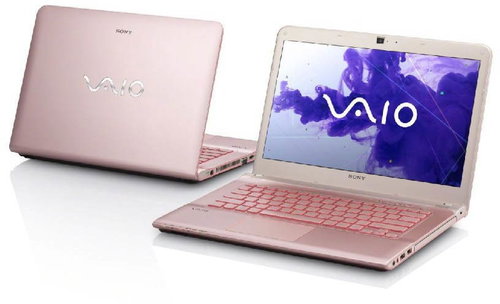 Sony VAIO E14 pink - Laptop - Main image