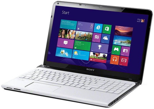 Sony VAIO E15 white - Laptop - Main image