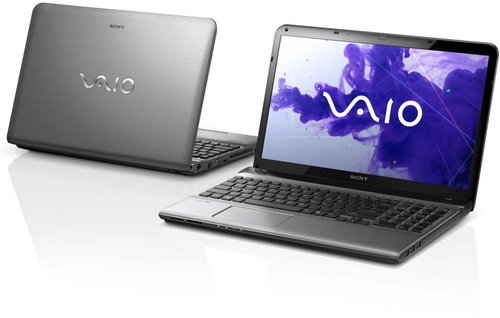 Sony VAIO E15 silver - Laptop - Main image