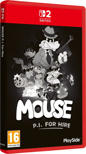 Mouse P.I. for Hire - Nintendo Switch 2 - Konsolen-Spiel - Hauptbild