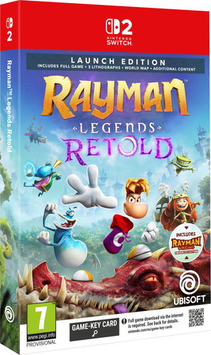 Rayman Legends Retold - Nintendo Switch 2 - Konsolen-Spiel - Hauptbild