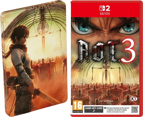 Attack On Titan 3: Launch Edition - Nintendo Switch 2 - Console Game - Main image