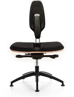 NESEDA Premium carbon čierna - Kancelárska stolička