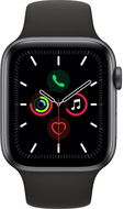 Služba Alza NEO: Wearables Apple Watch Series 5 44mm Vesmírně šedý hliník s černým sportovním řemínk - Služba