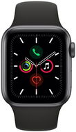 Služba Alza NEO: Wearables Apple Watch Series 5 40mm Vesmírně šedý hliník s černým sportovním řemínk - Služba