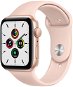 Alza NEO Service: Apple Watch SE 40mm Gold Aluminium with Sand-pink Sports Strap - Service