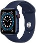 Služba Alza NEO: Apple Watch Series 6 40mm Cellular Modrý hliník s námořně modrým sportovním řemínke - Služba